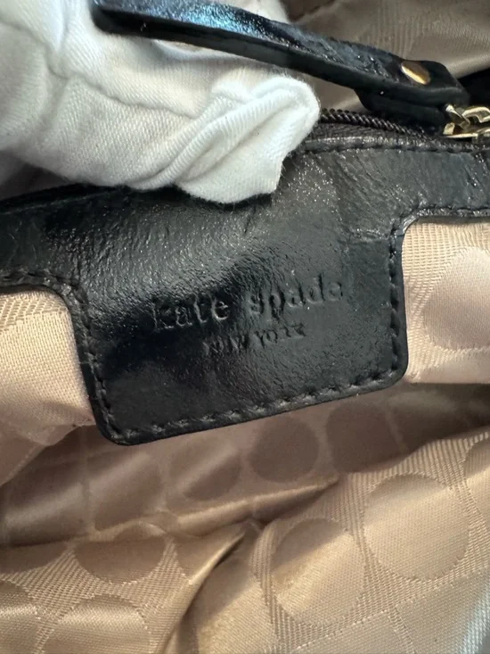 Kate Spade Jacquard &
Leather Shoulder Bag with Structured Designed preloved ❤️ - Picture 16 of 17